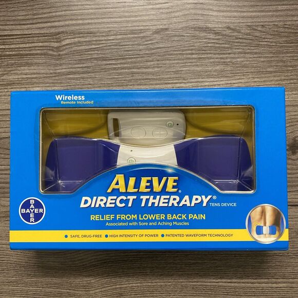 Bayer Aleve Direct Therapy Tens Device for Lower Back w/ Wireless Remote Tested - Picture 1 of 12